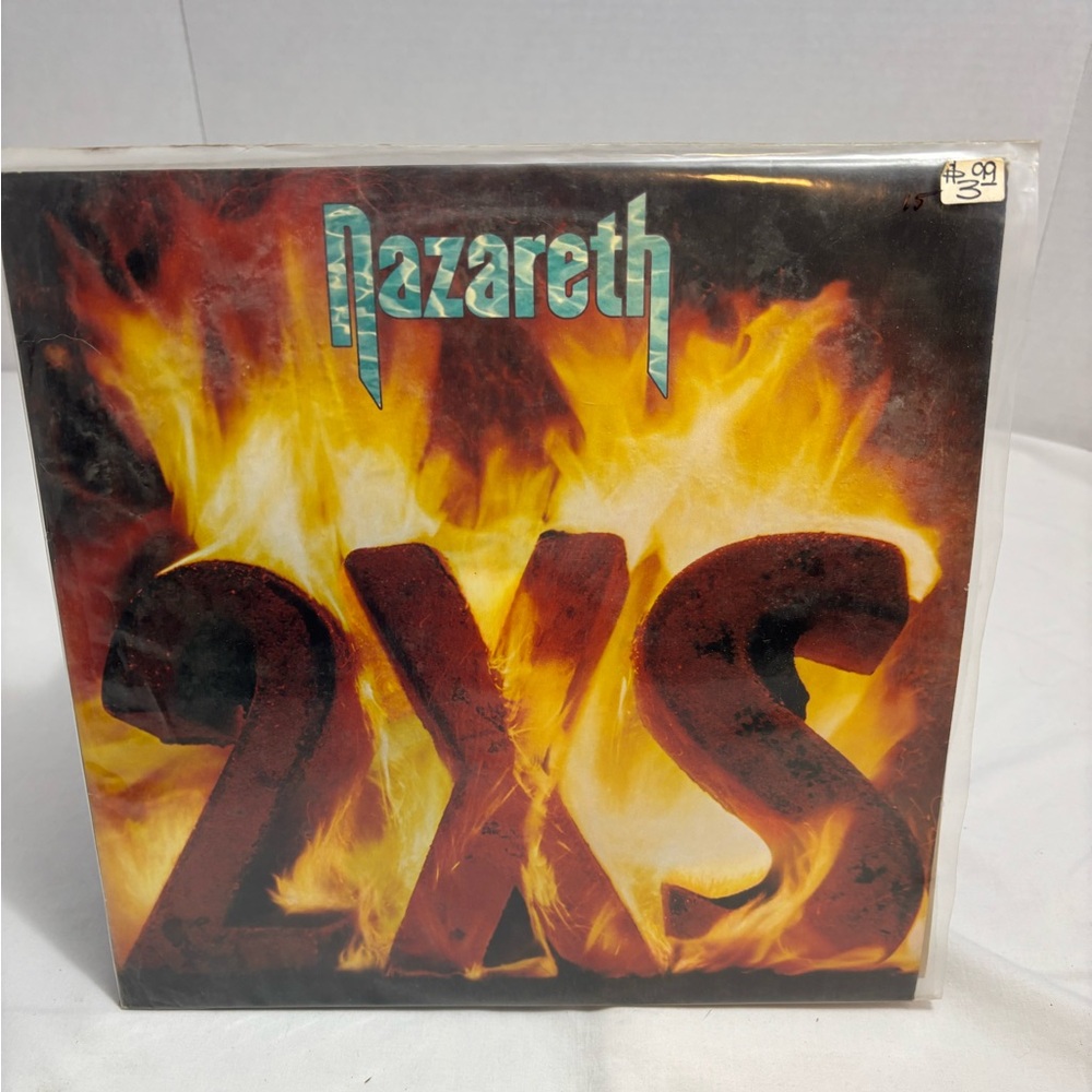 Nazareth 2xS Vinyl Record Album — Fiery Cover Art